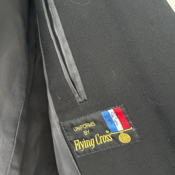 Vintage US Naval Academy Jacket Uniform Flying Cross Navy Jacket Preppy Academia - Picture 10 of 16